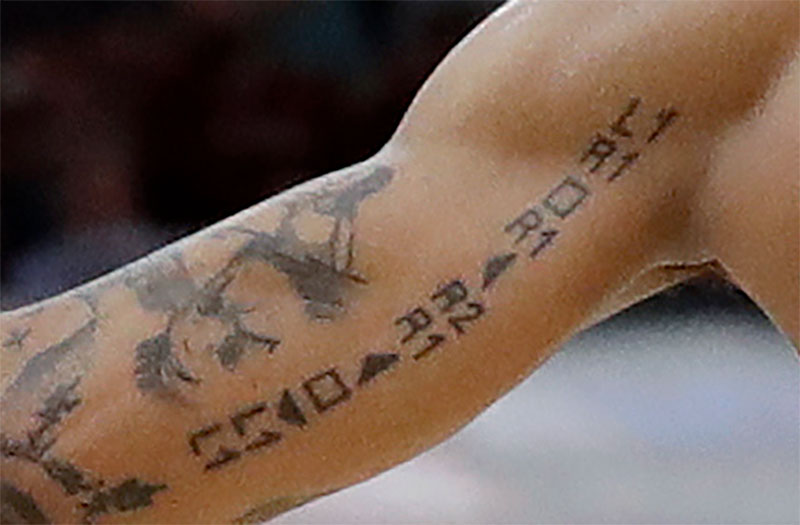 Illustration for article titled Here Is A NiceĀ Grand Theft Auto Cheat Code Tattoo